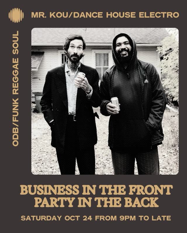 SOUND ROOM PRESENTS... A little business. A lot of party.