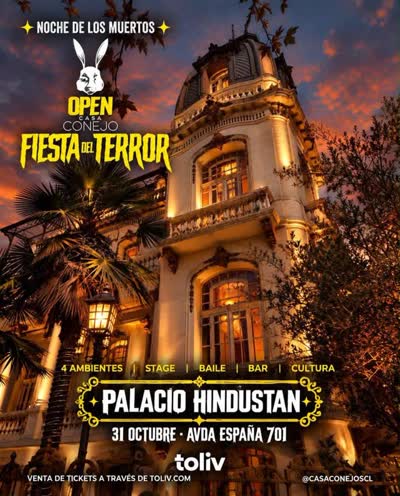OPEN CONEJO :: NOCHE DE LOS MUERTOS EN PALACIO HINDUSTAN