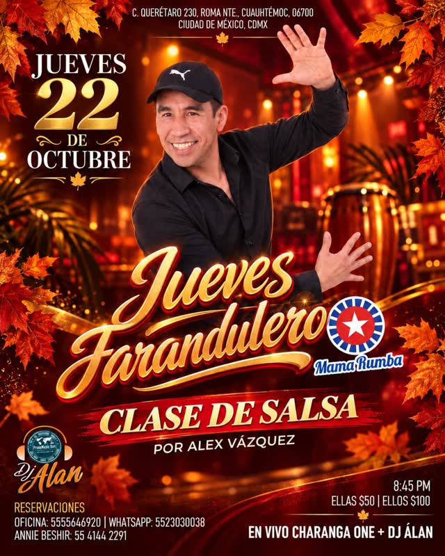 JUEVES FARANDULERO - CLASES DE SALSA