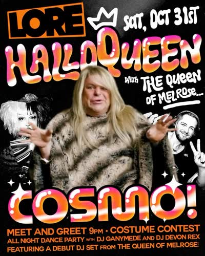 Lore HalloQueen with The Queen of Melrose!