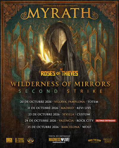 Concierto de Myrath en Valencia