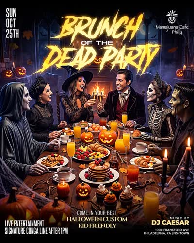 THE DEAD HAVE RISEN... AND BRUNCH IS CALLING! Halloween Sunday Brunch Experience