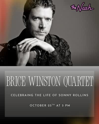 Brice Winston Quartet celebrating Sonny Rollins
