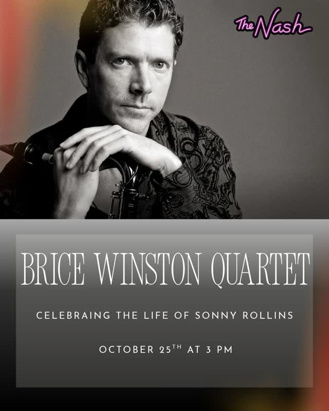 Brice Winston Quartet celebrating Sonny Rollins