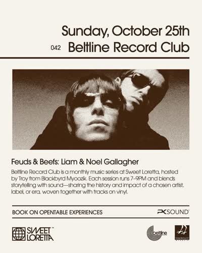 @blackbyrdcalgary presents @beltlinerecordclub on Sunday, October 25th at 7PM.
