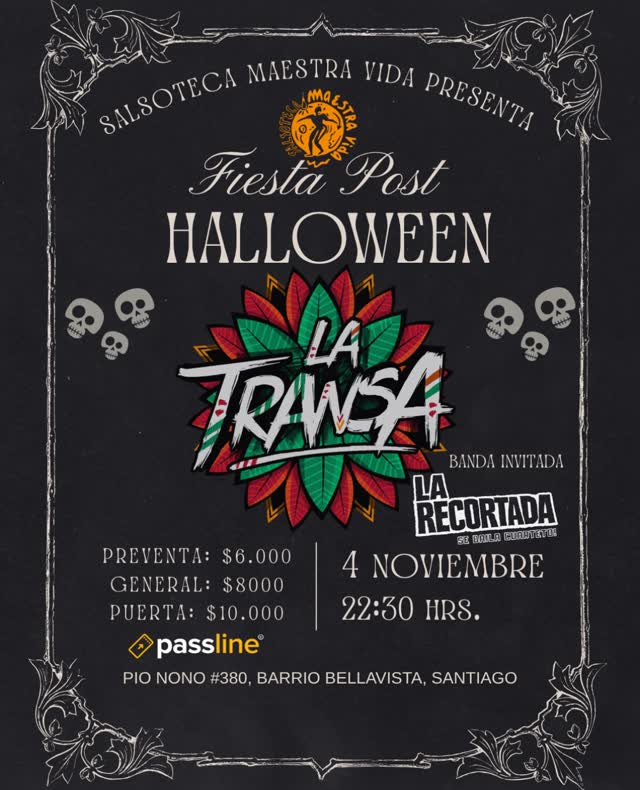 Carnaval Post Halloween / La Transa el Carnaval