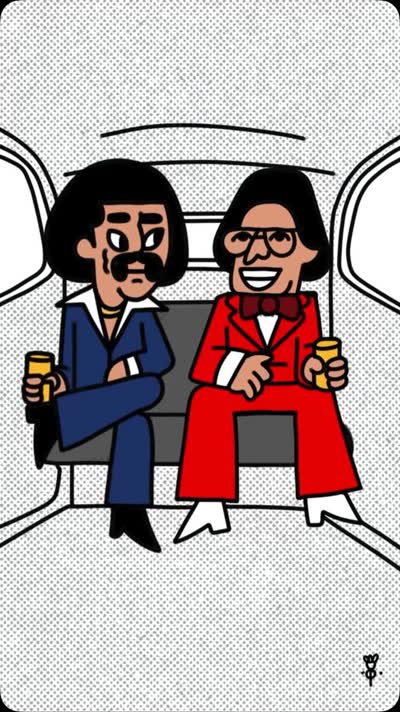 Chamaco @chamacovive y Héctor @hectorlavoebook aterrizan en Chicago.