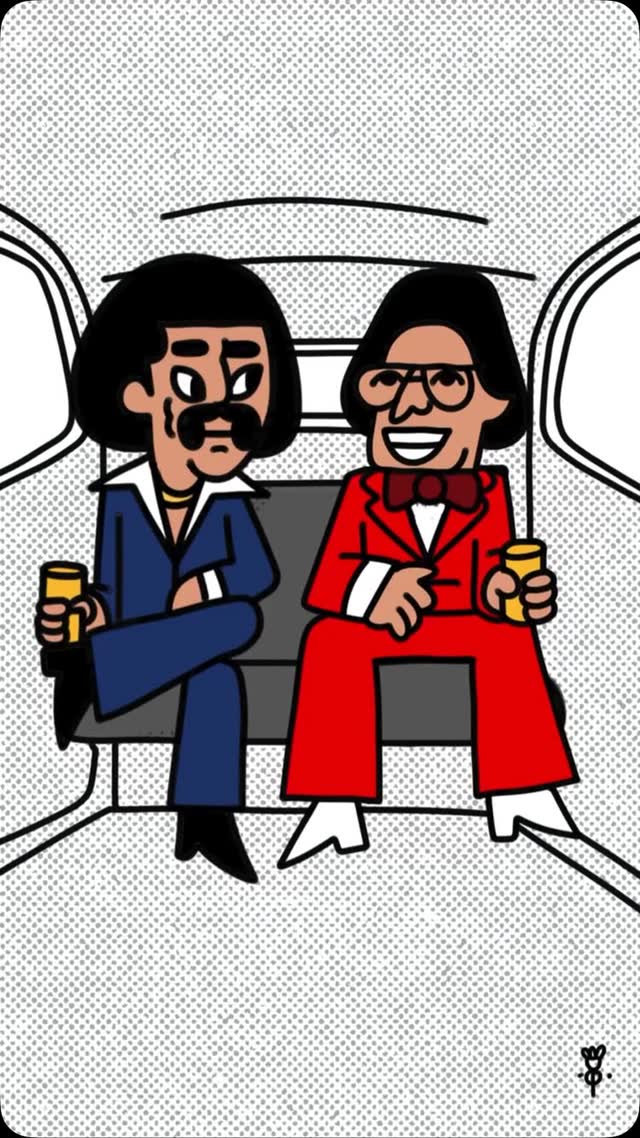 Chamaco @chamacovive y Héctor @hectorlavoebook aterrizan en Chicago.