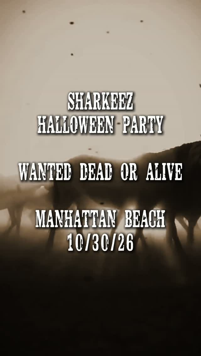 EL PORTO - WANTED: DEAD OR ALIVE HALLOWEEN PARTY