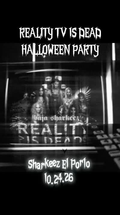 Reality TV is Dead Halloween Party