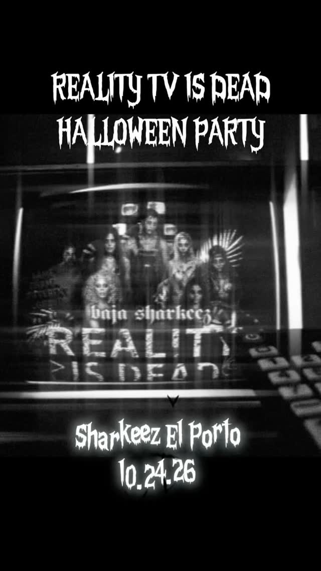 Reality TV is Dead Halloween Party