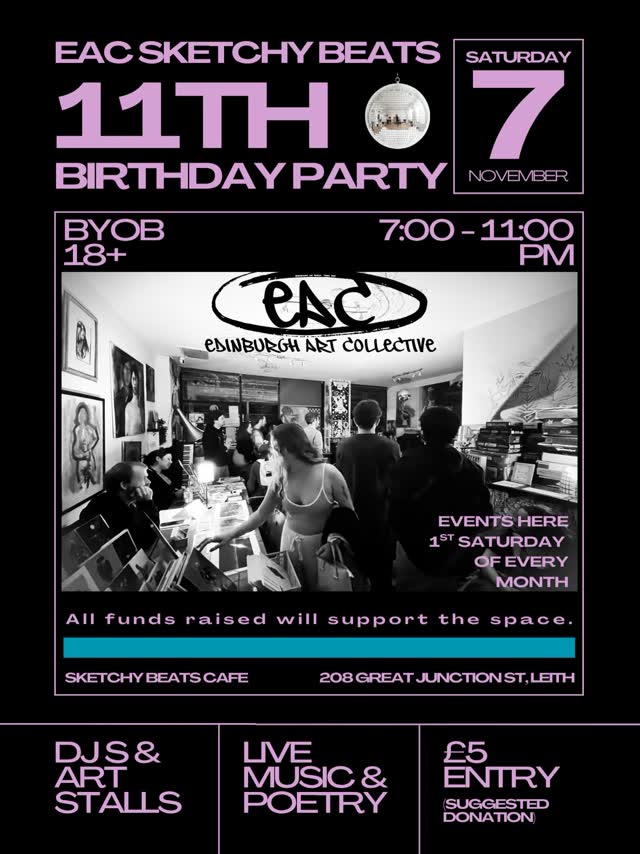 EAC Sketchy Beats 11th Birthday Party