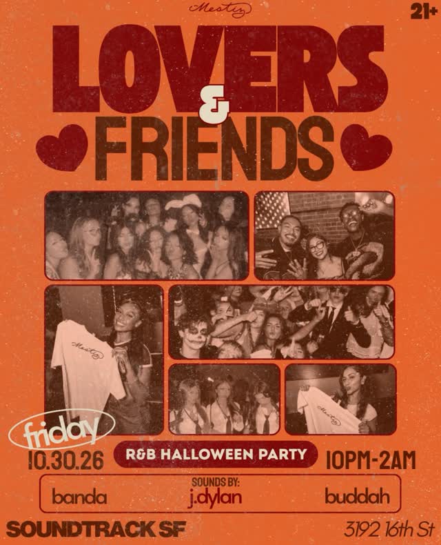 LOVERS & FRIENDS R&B HALLOWEEN PARTY