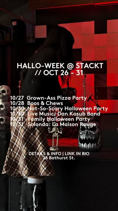 Halloween plans? We’ve got a few.