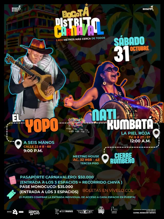 BOGOTÁ DISTRITO CARNAVAL