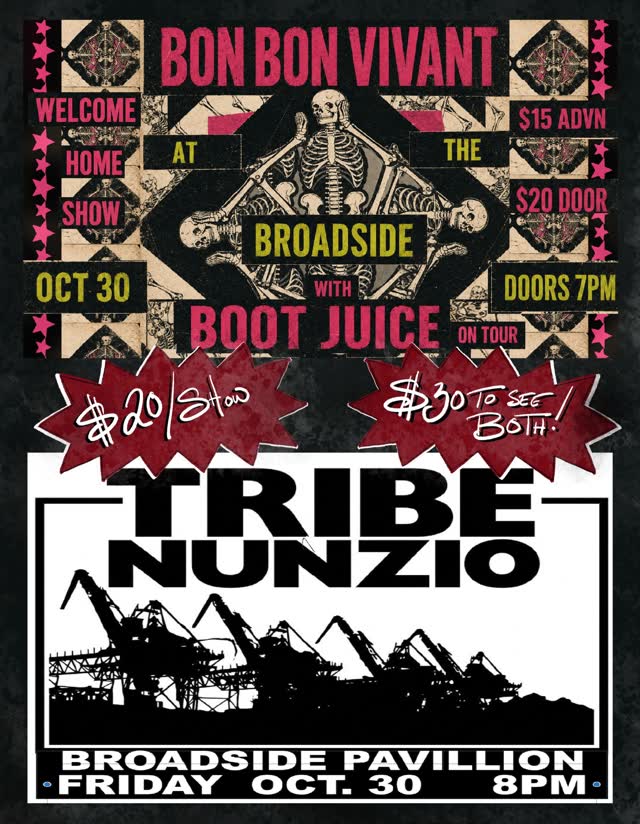 FRIDAY 10/30 // DOUBLE HEADER