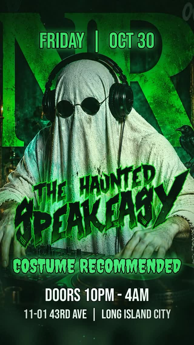 THE HAUNTED SPEAKEASY — Friday, Oct 30
