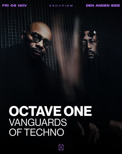 Put on ‘Blackwater’ by Octave One and try telling us you’re not coming on November 6 💿 We’ll wait 👀