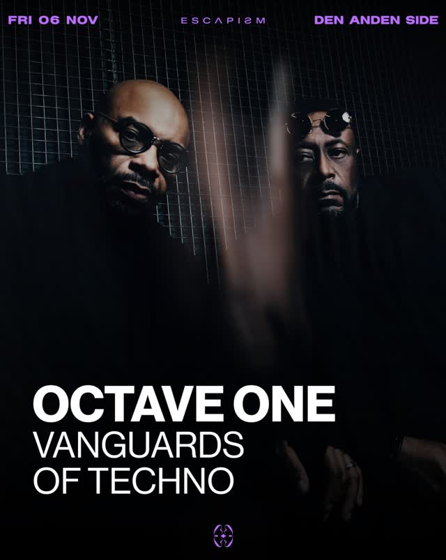 Put on ‘Blackwater’ by Octave One and try telling us you’re not coming on November 6 💿 We’ll wait 👀