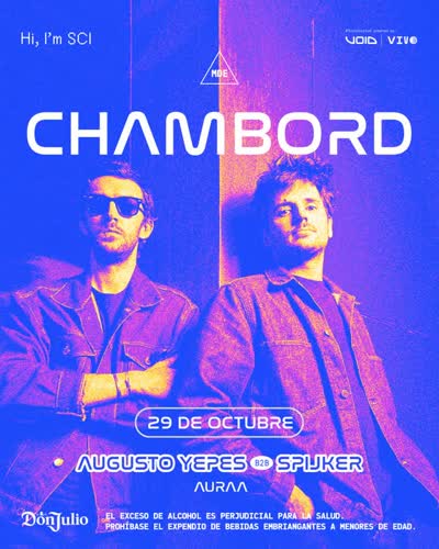 CHAMBORD LIVE AT VOID