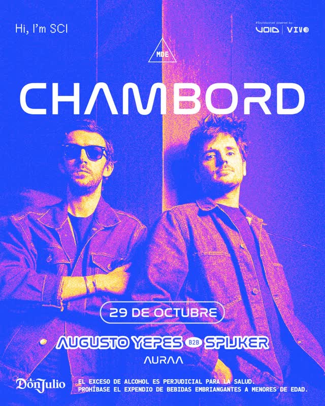 CHAMBORD LIVE AT VOID