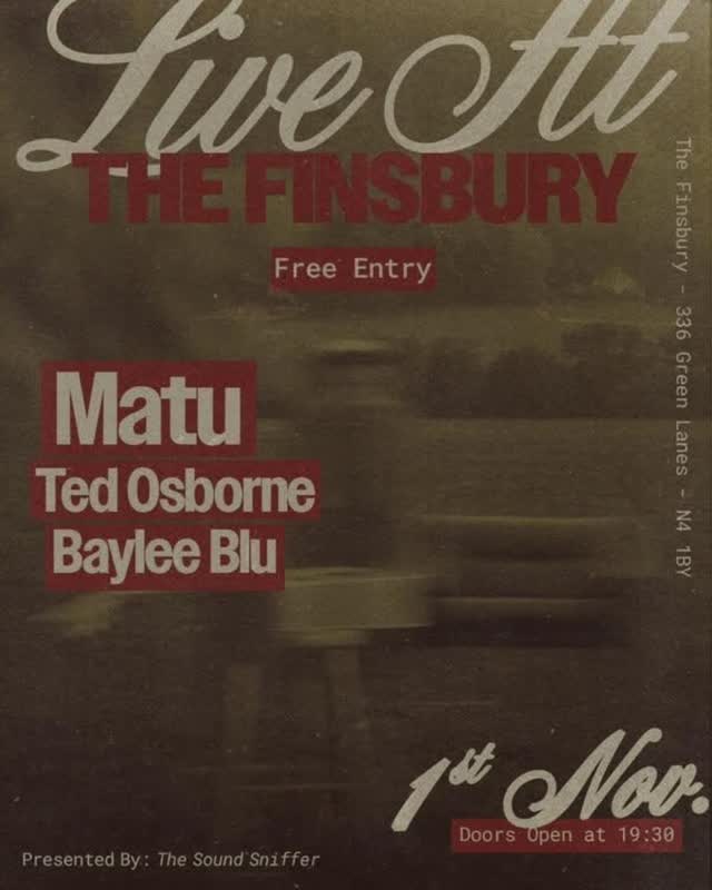 @matu will headline @community.sessions alongside @bayleeblu and @ted.osborne_