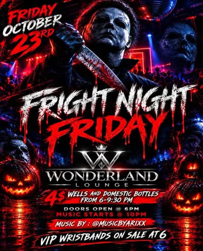 Something wicked is taking over Wonderland this Friday. And you’re invited... 😈