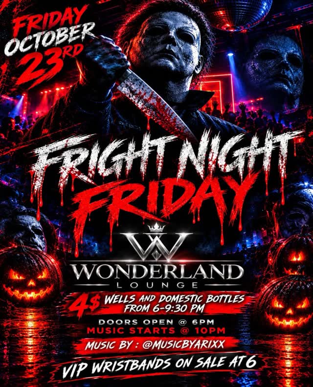 Something wicked is taking over Wonderland this Friday. And you’re invited... 😈