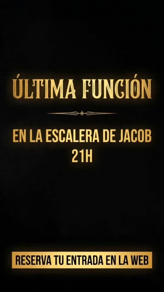 ¡Que no se diga que no os avisamos, divas! - Última función