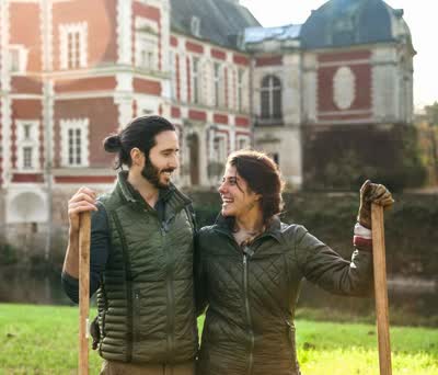 When @hgtv discovered us and our French castle, we were thrilled that they wanted to share our story! We have poured our hearts into the projects they have followed with us and it means the world to us that we can carry on my grandfather’s dream and the legacy of Chateau de Lesigny 💕