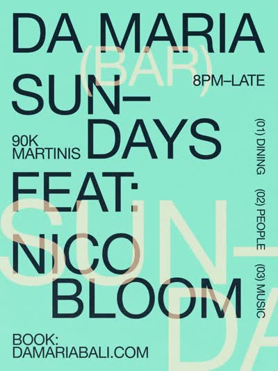 DA MARIA BAR — SUNDAYS