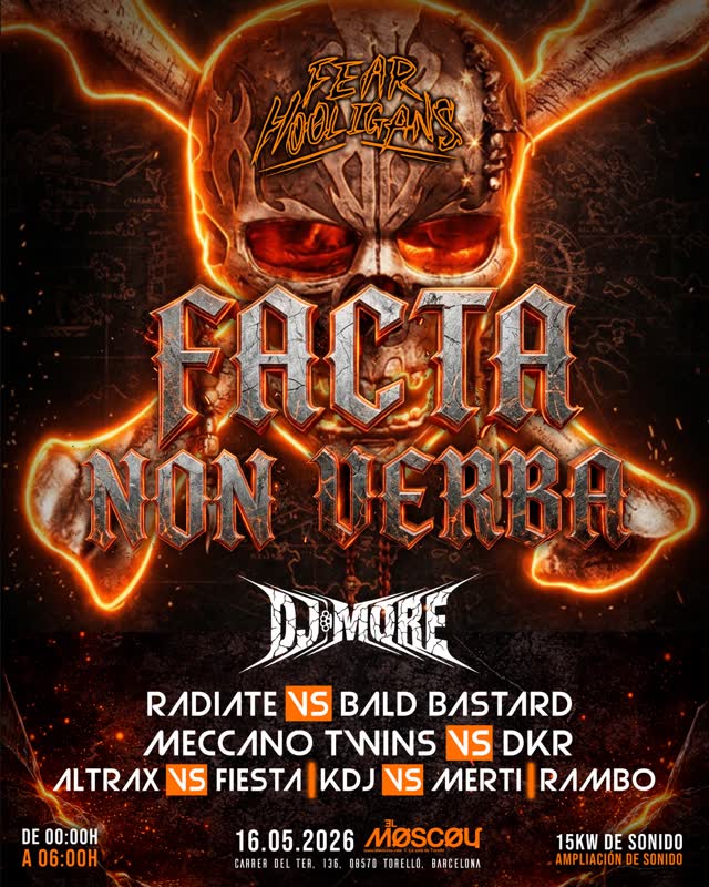 [CAT]🔥 FEAR HOOLIGANS – FACTA NON VERBA 🔥