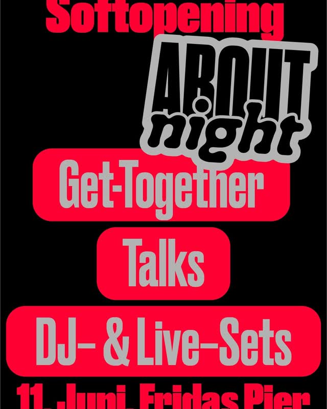 DO // 11.06.26 // ab 18 Uhr // Ober- und Unterdeck // ABOUT NIGHT 🚀