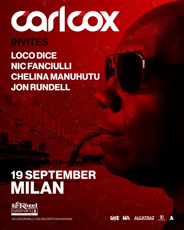 CARL COX returns to Milan