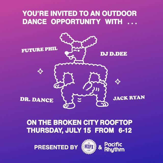 Rooftop Partio with DJ D.Dee, Jack Ryan, Future Phil & Dr. Dance