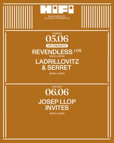 Este fin de semana en HIFI: lives atmosféricos, electrónica emocional y sesiones para perder la noción del tiempo.