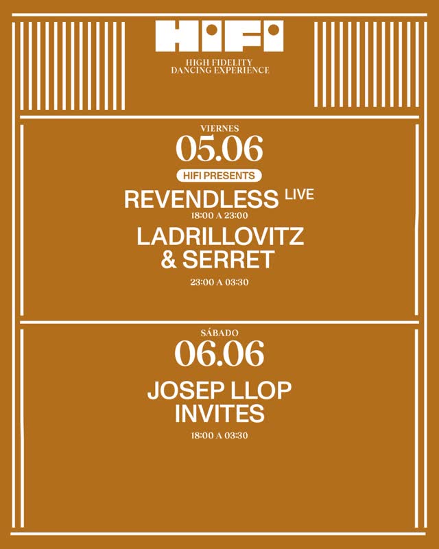 Este fin de semana en HIFI: lives atmosféricos, electrónica emocional y sesiones para perder la noción del tiempo.
