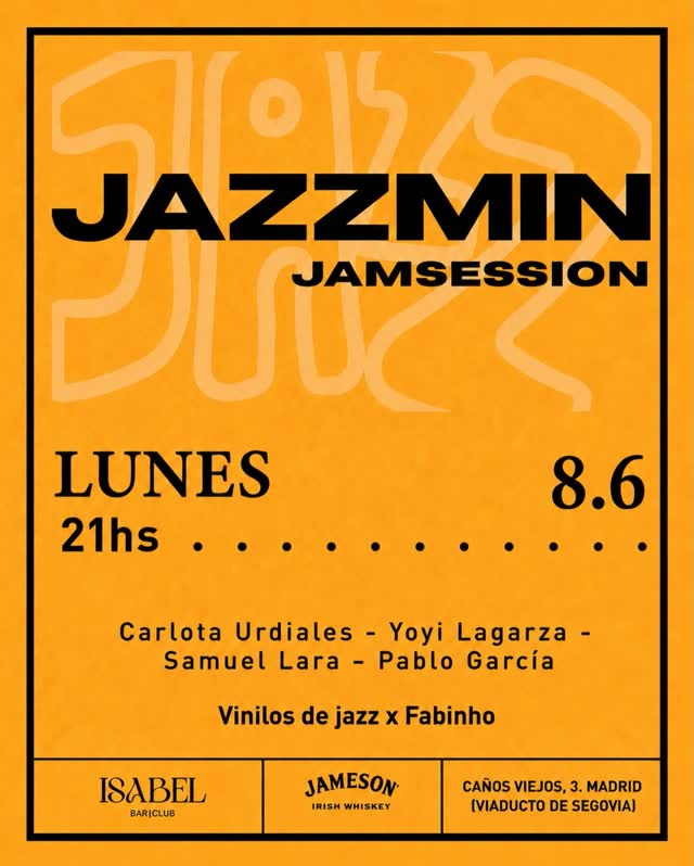 Como cada lunes, Isabel se convierte en jazz.
