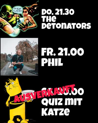 The Detonators, Phil, Quiz mit Katze