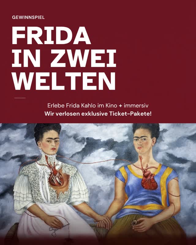 Frida Kahlo in zwei Welten erleben ! 🎬💫