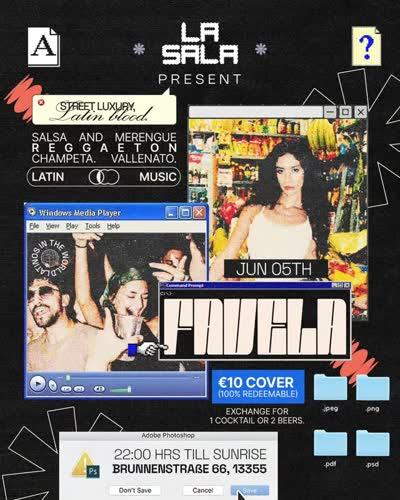 FAVELA - Latin Night at La Sala