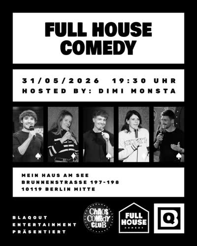 Fullhouse Comedy Lineup Reveal