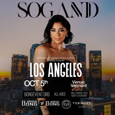 Sogand Live in Los Angeles & San Francisco