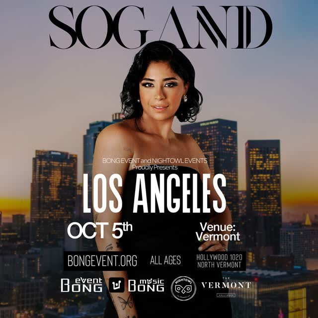 Sogand Live in Los Angeles & San Francisco