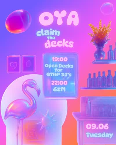 ✨ OYA - Open Decks ✨