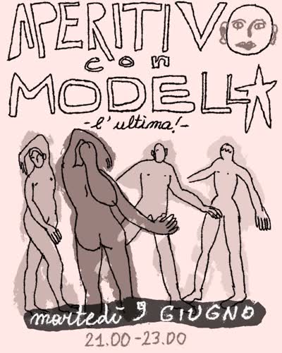 🖌️✨ Martedì 9 giugno ultimo appuntamento della stagione con l'Aperitivo con modell* a Pianeta Sonoro! 🎨