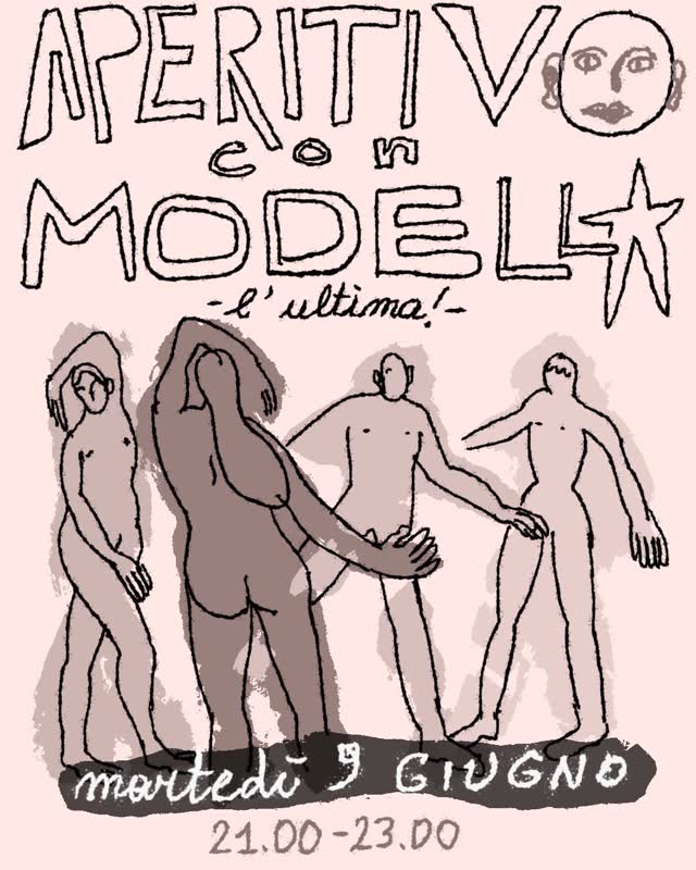 🖌️✨ Martedì 9 giugno ultimo appuntamento della stagione con l'Aperitivo con modell* a Pianeta Sonoro! 🎨