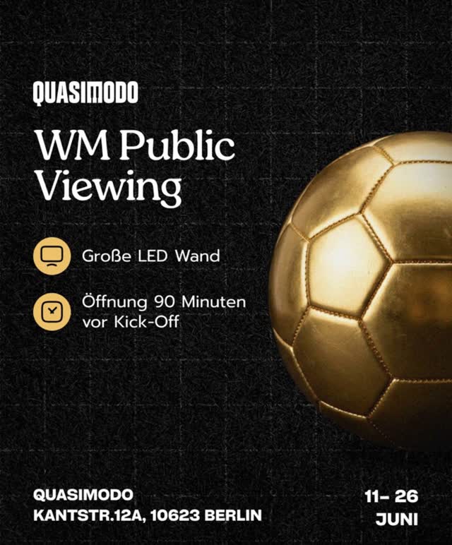 Nächste Woche geht es los!