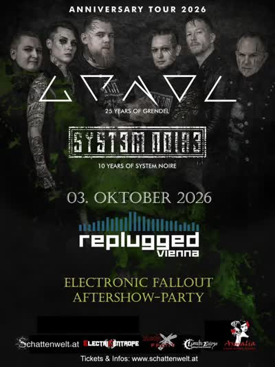 GRENDEL & System Noire live in Wien!