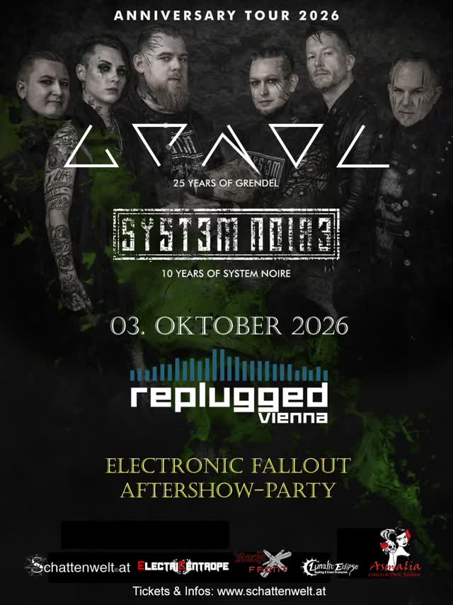 GRENDEL & System Noire live in Wien!